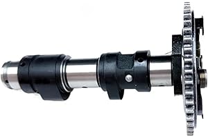 Engine Camshaft With Driven Timing Sprocket Assy Compatible For Yamaha Raptor 660 SE 660R YFM660R XT660 Grizzly 660 Rhino 660