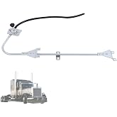 Promrmr Front Left Driver Side Manual Window Regulator D56006222 Fit for Peterbilt 1990s Models 348 349 357 359 362 378 379 385 Power Window Regulator w/o Motor Replace 2018283L