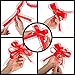 ELTNEGSA 30x45 Inch Clear Basket Bags 10 Pack Large Cellophane Wrap Bags Basket Packaging Bags with 10pcs Bows for Christmas Packages Fruit Basket