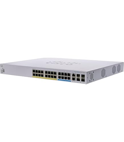 Amazon.com: Cisco Business CBS350-24NGP-4X Managed Switch | 8 Port