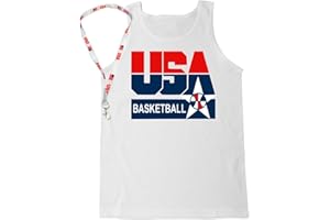 FTD Apparel Men's USA Basketball Tank Top