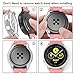 3 Pack Compatible Samsung Galaxy Watch Active2 40mm 44mm Screen Protector Case Cover,YiJYi Ultra Slim Soft Full Coverage Bumper[Sractch-Proof] Protection (Clear,Black,Rose Gold, Active2 40MM)
