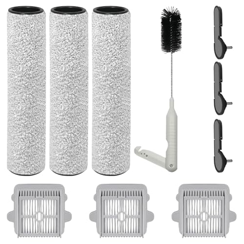 Roll Brush and Filter Accessories for Roborock F25 GT, F25, F25 ACE, F25 RT, F25 LT, F25 ALT, F25 XT, F25 ACE Combo, F25 Combo Nass Vacuum Cleaner, F25 Brush Roll Pieces and Filter 3 Pieces