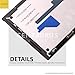 CENTAURUS Replacement for Microsoft Surface Pro 5 1796 M1796 LP123WQ1 (SP) (A2) 2736x1824 12.3 inch LED LCD Display Touch Screen Digitizer Glass Assembly Repair