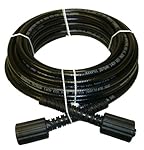 B & S, Craftsman, Generac & Karcher 1/4" X 50' Pressure Washer Hose - Made in USA