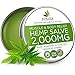 Pain Relief Hemp Oil Salve - 2000 MG - Max Strength & Efficiency - 100% Natural Ointment - Hemp Extract for Arthritis, Knee, Joint & Back Pain - Made in USA - Hemp Balm for Inflammation & Sore Muscles