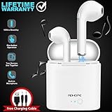 Wireless earbuds Stereo,Bluetooth Headphones Earphones Earbud with Mic Mini In-Ear Earbuds Earphones Earpiece Sweatproof Sports Earbuds with Charging Case for Apple iPhone X 8 7 6 Plus Samsung Android