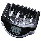 Maximal Power FC999 Universal Rapid Charger for Alkaline, RAM, Ni-MH, Ni-CD, AA, AAA, C, D, 9V Batteries