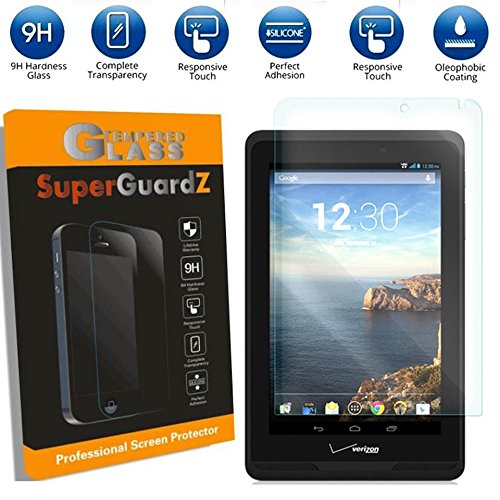 For Verizon Ellipsis 7 - SuperGuardZ Tempered Glass Screen Protector, 9H, Anti-Scratch, Anti-Bubble