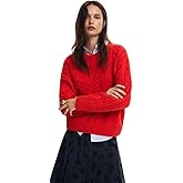 Desigual Womens Woman Flat Knit Thin Gauge Pullover