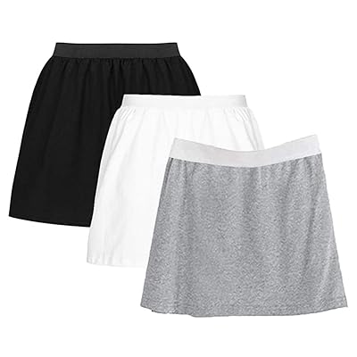 Buy Women S Adjustable Layering Fake Top Lower Sweep 2 Pieces Shirt Hemline Skirt Half Length Splitting Undershirt Online In Turkey B08q85hzdd