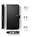 Spigen Wallet S Galaxy S8 Plus Case with Foldable Cover and Kickstand Feature for Galaxy S8 Plus (2017) - Black