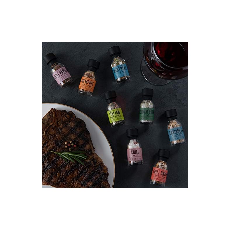 Smokehouse by Thoughtfully Ultimate Grilling Spice Set, Grill Seasoning