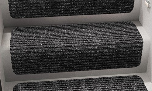 Prest-O-Fit 5-0070 Decorian Step Huggers For RV Stairs Black Granite 13.5 In. x 23.5 In.