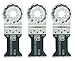 Fein Starlock E-Cut Precision Saw Blade - Precision Cutting for Wood, Drywall & Soft Plastics, Double-Row Japanese Teeth, Narrow Waisted, 1-3/8