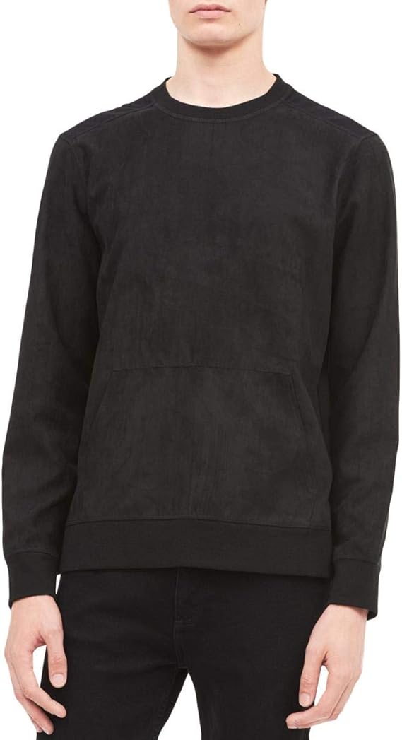 suede sweatshirt