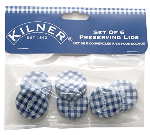 Kilner Twist Top Lid Pack D, Set of 6