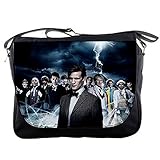(SHIP FROM US WITH FedEx TRACKING) Doctor WHO Dr. Who Starring Actors / Actress Messenger Shoulder Bag School Satchel