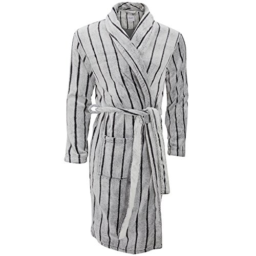 mens light grey dressing gown