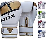 RDX Ego Boxing Gloves Muay Thai Training Professional Maya Hide Leather Sparring Punching Bag Mitts Kickboxing Fighting
