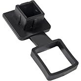 Trailer Hitch Tube Cover 1.25'' Rubber Plug Cap Insert 1 1/4 inch Heavy Duty Towing Hitch Covers for 1.25'' Receivers Class 1 2 I II Ford Jeep Dodge Nissan Audi Porsche Polaris ATV UTV