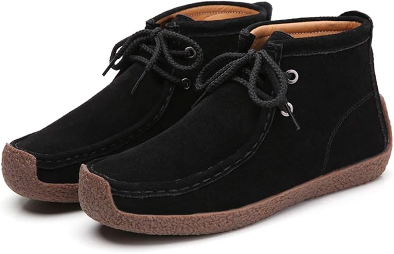 leather lace up moccasins