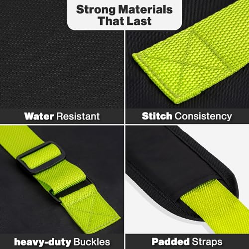 V VOLKGO Large Stroller Bag for Airplane, Large Cover for Airtravel, Jogger & Umbrella Stroller Cover for Travel - Fits Wide, Gate Check Bag, Heavy Duty Durable Infant carrier covers for Air Travel