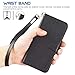 Arae Wallet Case Designed for iPhone xr 2018 PU Leather flip case Cover [Stand Feature] with Wrist Strap and [4-Slots] ID&Credit Cards Pocket for iPhone Xr 6.1
