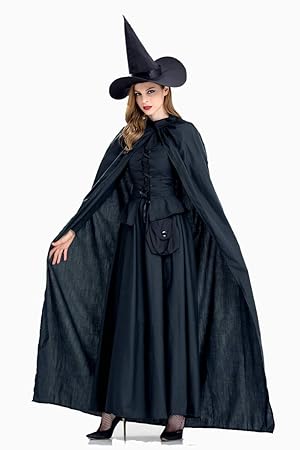 XSQR Halloween Karneval Cosplay Batman Frau Schwarz Umhang Kostüm