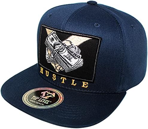 4350 District Men's Adjustable Cotton Snapback Cap 4 (N21FIN04