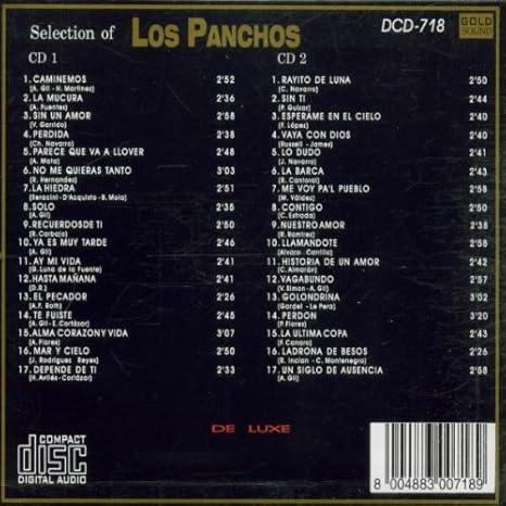 Selection Of Los Panchos Panchos Los Amazon De Musik