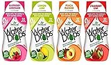 SweetLeaf Water Drops Stevia Water Enhancer 4 Flavor Variety Bundle, 1 Ea: Raspberry Lemonade, Lemon Lime, Peach Mango, Strawberry Kiwi: