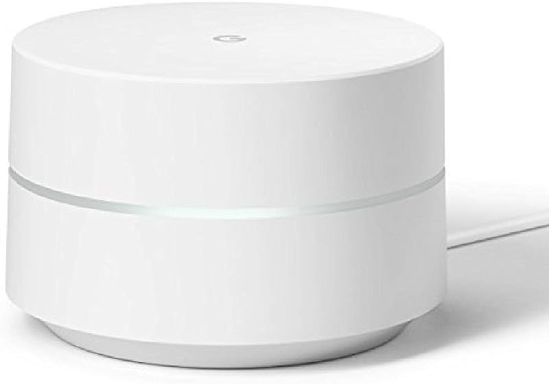 Google Wifi System 1-Pack Router Whole Home Coverage NLS-1304-25 Renewed