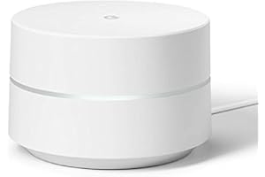 Google WiFi System, 1-Pack - Router Replacement for Whole Home Coverage - NLS-1304-25 (Renewed)