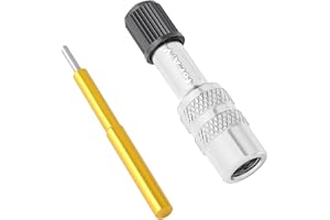 Yundxi Bike Front Fork Valve Adapter Aluminum Alloy Extension Converter Nozzle Road Bicycle Fork Inflatable Valve Adaptor Accessory