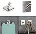 Adhesive Hooks, Anteer Self Stick Towel Robe Hooks Key Hooks Heavy Duty Coat Hooks Stainless Steel Sticky Wall Hooks for Home, Kitchen, Bathroom