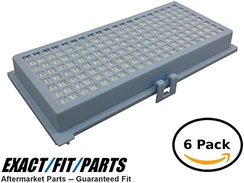EFP HEPA Filter for Miele Models Including AH30, S300, S400, S500, S600, S2 S7, and Many More - Professional Replacement Vacuum Filter | Includes 6 Filters