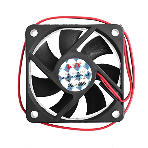 SCASTOE 60x60x15mm DC 12V 2-Pin PC Computer CPU System Sleeve-Bearing Cooling Fan 6015 - Thumbnail 7