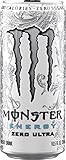 Monster Energy Zero Ultra, Sugar Free Energy Drink, 10.5 Ounce (Pack of 24)