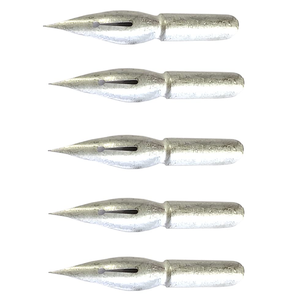 Nikko Manga Pen Nib Saji Pen Nium - 5pc (Green Tea Set)