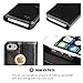 OCASE Wallet Case for iPhone SE 2016 Edition/iPhone 5S/ iPhone 5 [Card Slot] [Kickstand] Leather Wallet Flip Case for Old iPhone SE/5S/5 Devices - Black