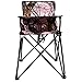 ciao! baby Portable High Chair for Travel, Fold Up High Chair with Tray, Pink Camo