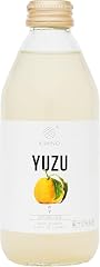 Kimino Sparkling Yuzu Juice - Japanese Yuzu Drink, All Natural Ingredients, Organic Sugar Cane, Hand Picked Shikoku - Sparkli