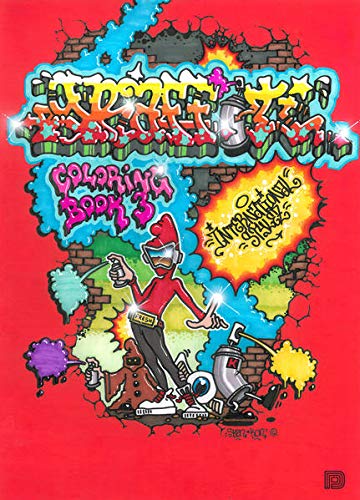 Graffiti Coloring Book 3: International Styles (9789185639496)