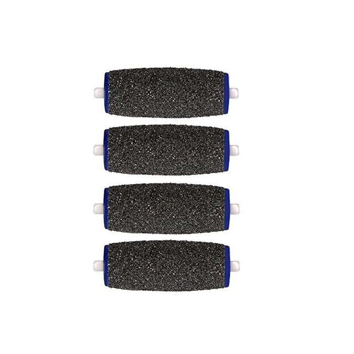 Extra Coarse Pedicure Refill Rollers Compatible With Amope Pedi Perfect Electronic Pedicure Foot File, 4-pack…