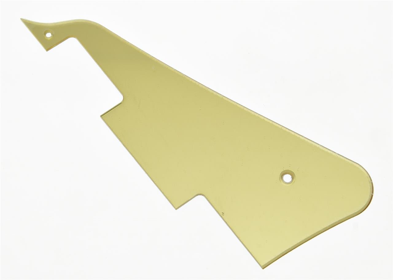 KAISH Guitar Pick Guard Standard Pickguard Scratch Plate for USA Les Paul Gold Mirror 1 Ply