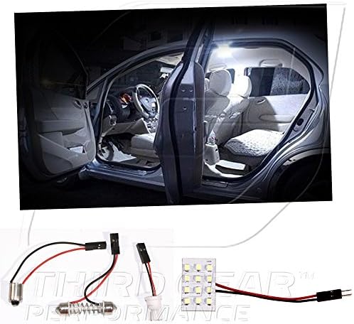 Optix TGP White 12 LED SMD Panel Light Bulb for Dome Light Application 1997-2012 Toyota Camry (ALL)