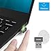 Mini USB Fingerprint Reader for Windows 7/8/10 Hello, iDOO Bio-metric Fingerprint Scanner PC Dongle for Password-Free and File Encryption, 360° Touch Speedy Matching Security Key