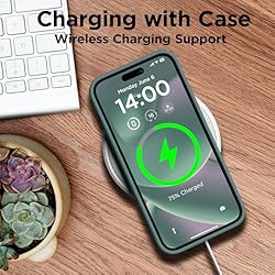 COFFKER Designed for iPhone 14 Pro Case, Liquid