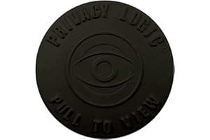 PRIVACY LOGIC® SPEYEGUARD® Portable Peephole Cover-Black-PXPL-BX-BX